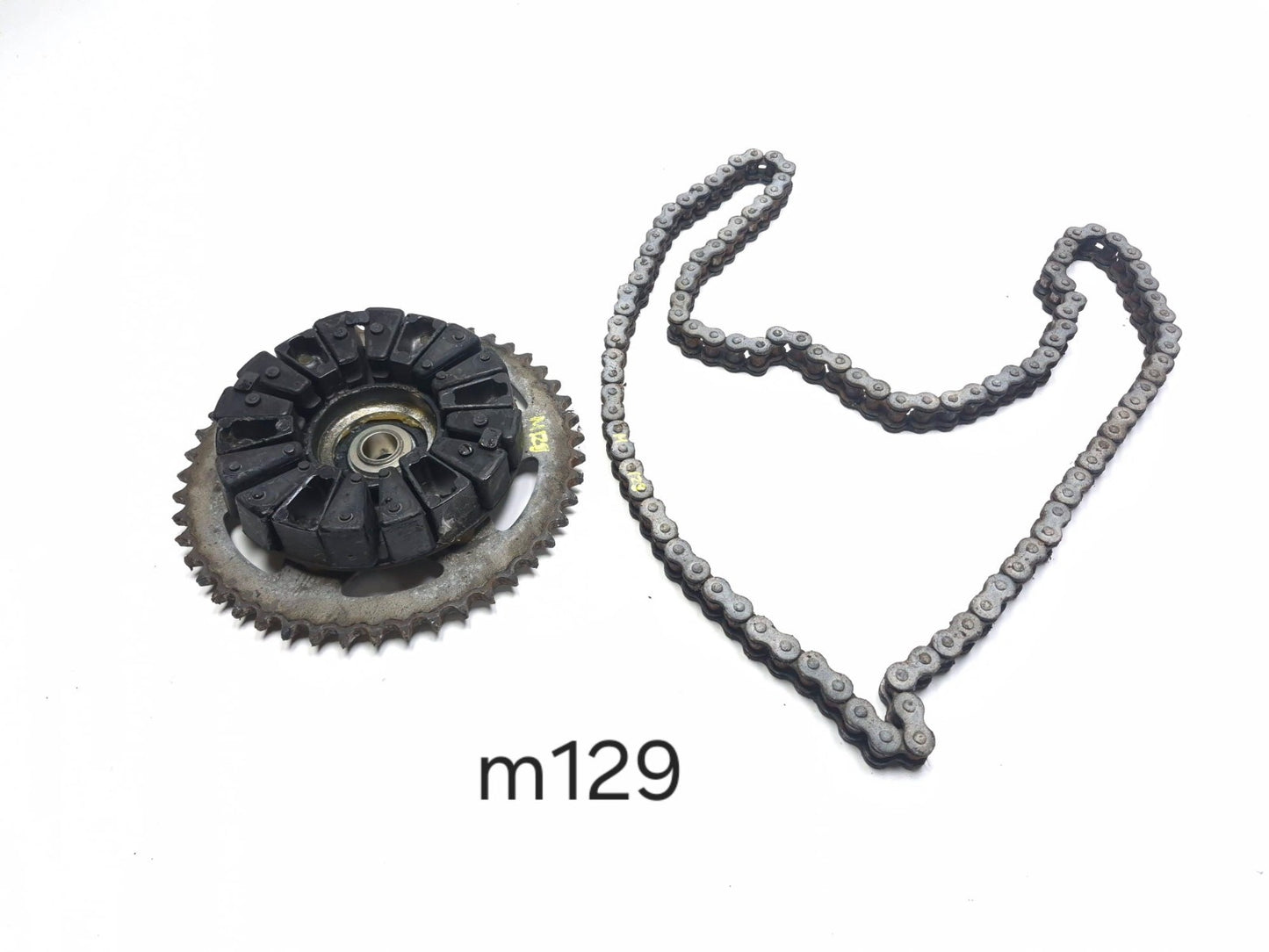 1998 Yamaha Yzf600r Rear Sprocket & Driver Chain Pair OEM