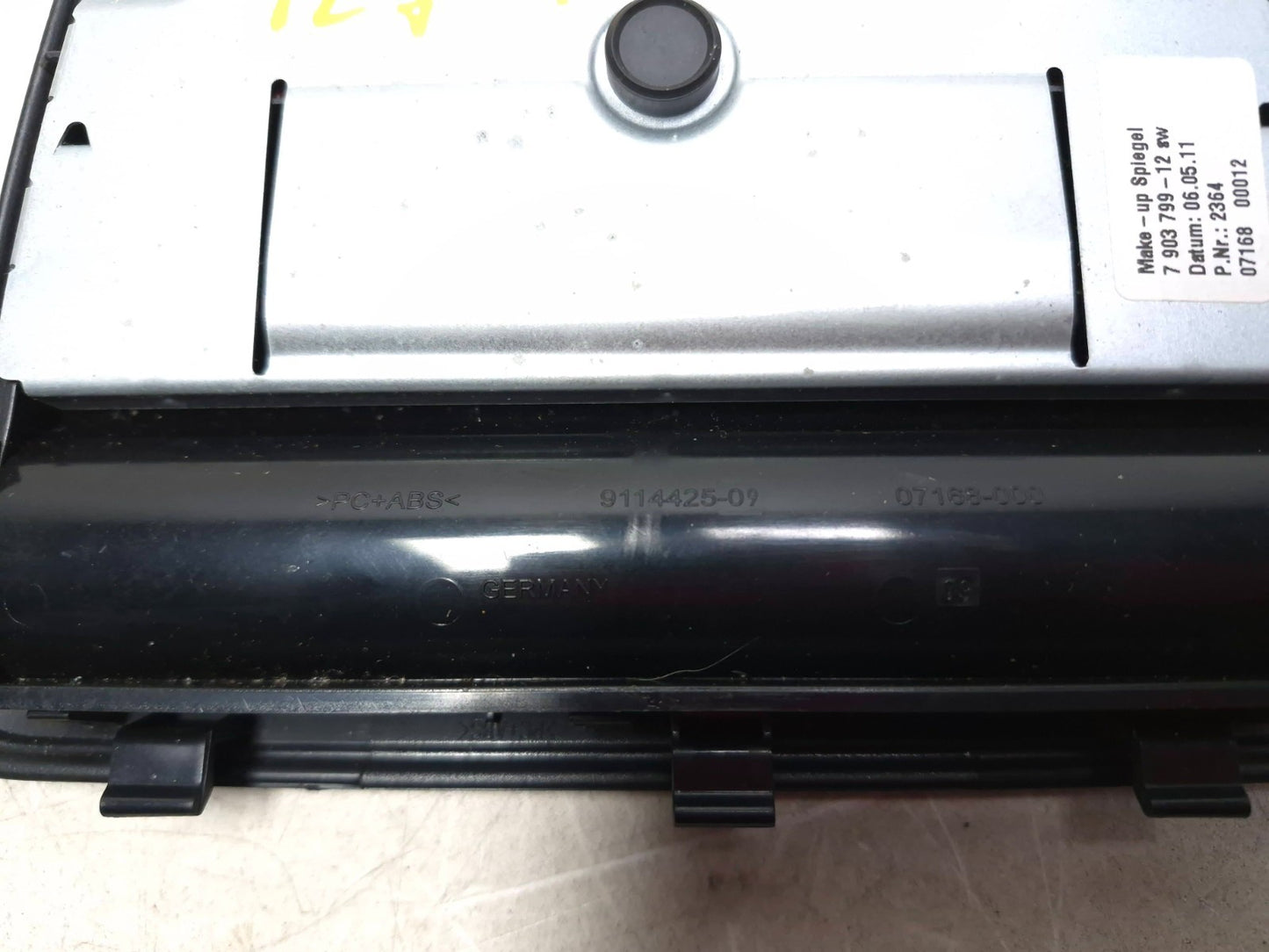 2012 BMW 750li Rear Left Right Make Up Vanity Mirror Light Pair Oem✅
