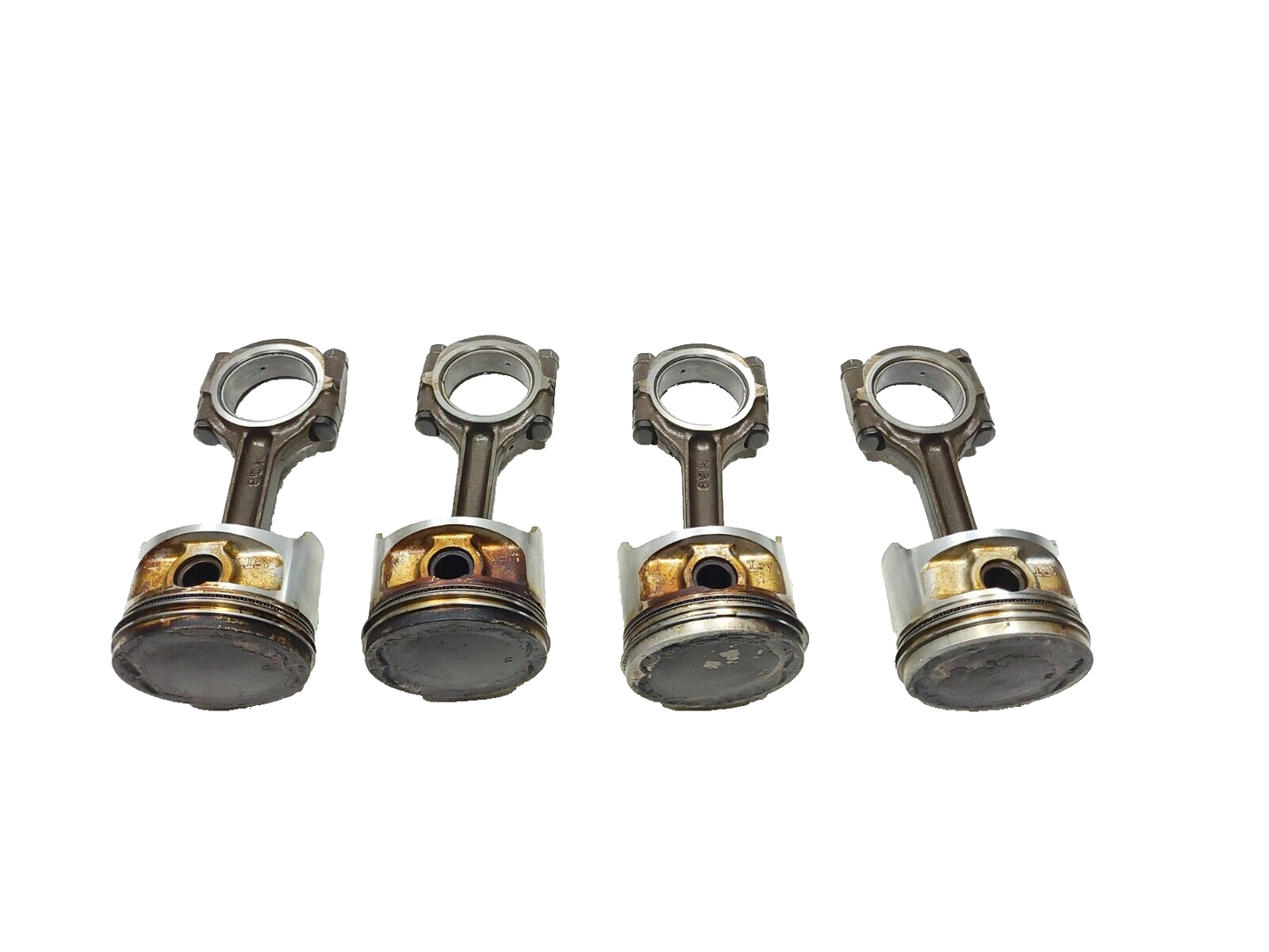 1984 Honda Gl1200 Goldwing Piston W/ Connecting Rod 4pcs OEM