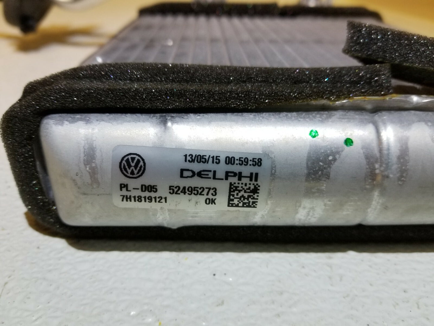 09-15 Audi Q7 Heater Core 7h1820101e OEM 87k Miles