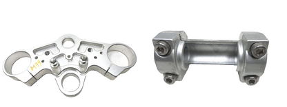 2023 Csc Rx3 Rx4 Adventure Front Fork Clamp Upper Triple Tree & Lower Clamp OEM