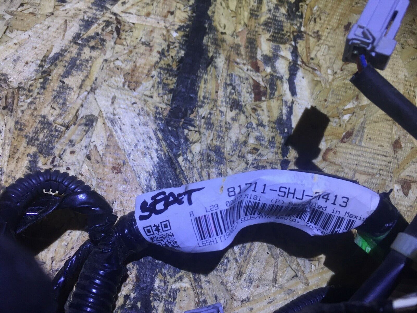 08 09 10 Honda Odyssey Front Left Driver Seat Wire Wires Harness OEM D43
