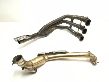 2008 Triumph Sprint St Exhaust Header & Secondary Pipe Pair OEM