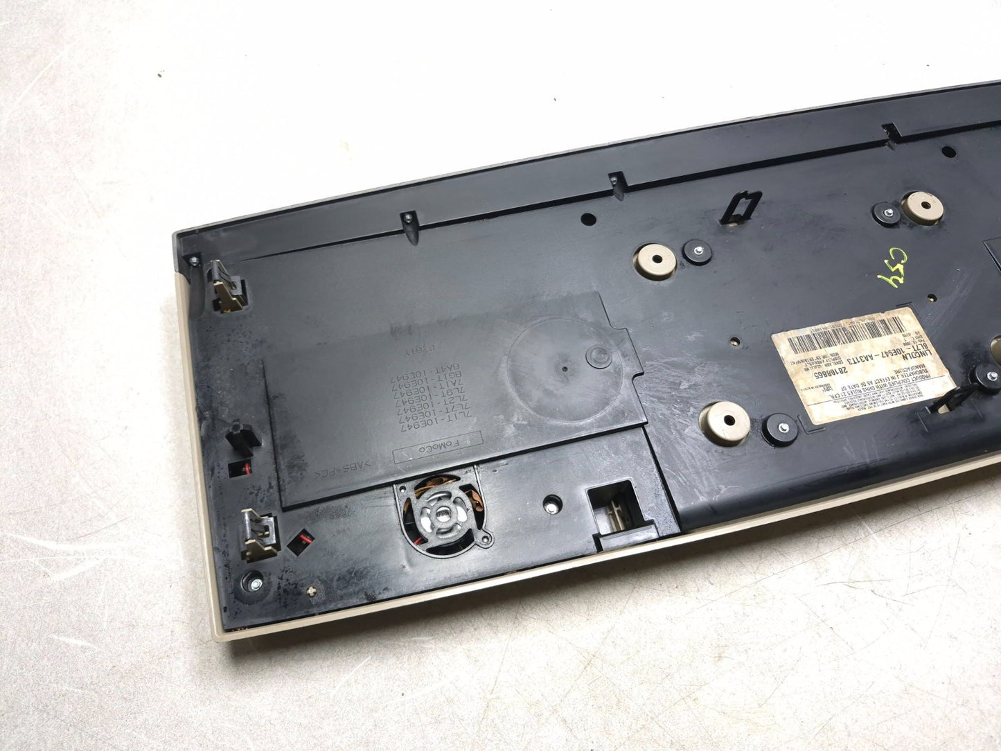 2008 Lincoln Navigator Roof Mounted Dvd Player Screen Monitor OEM