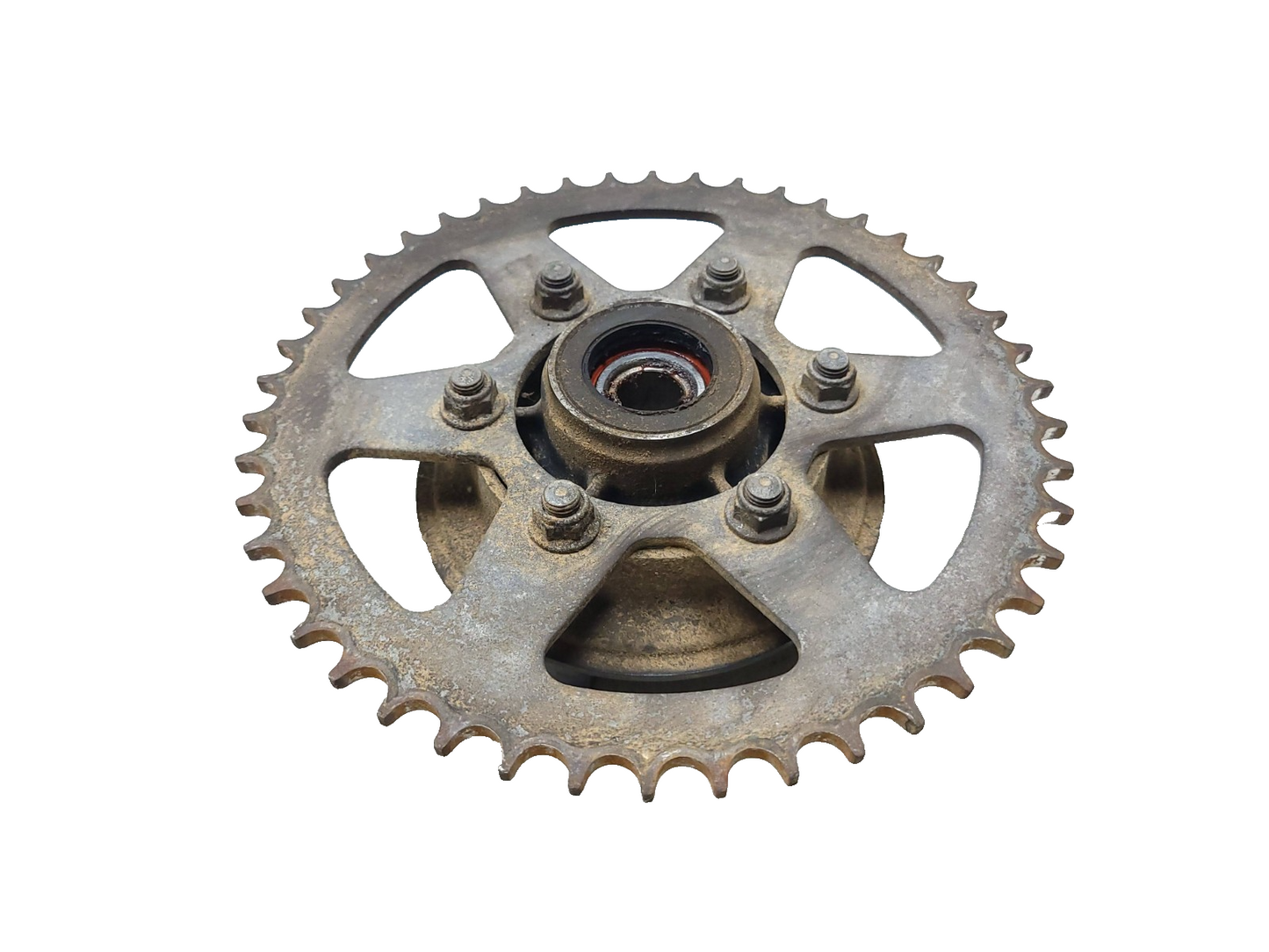 06 - 08 Kawasaki Ninja 650 Ex650 Rear Wheel Hub & Sprocket 46t OEM