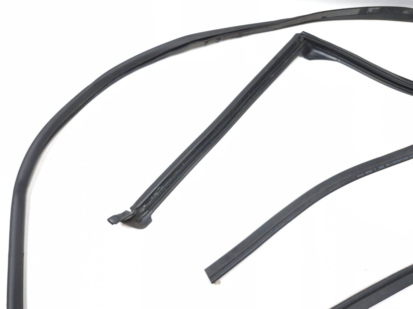 2011 BMW 535i F10 Rear Door Window Belt & Weatherstrip Seal Driver Side Left OEM