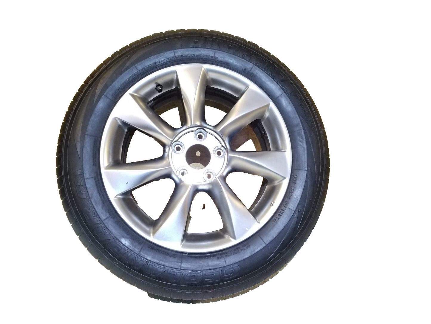 2011 Infiniti G37 Coupe Alloy Wheel Rim 17x 7-1/2 & Tire 225/60r17 OEM