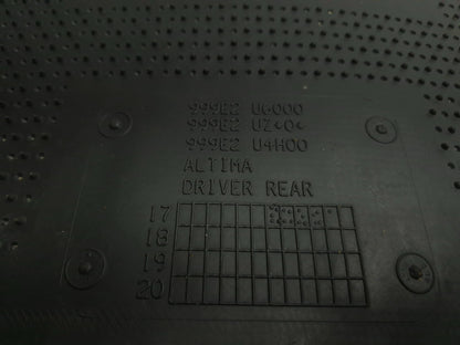 2018 Nissan Altima Floor Mat Carpet Front & Rear 4pcs OEM