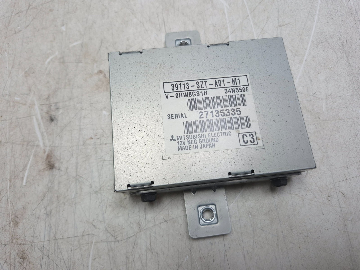 2012 Honda Cr-z Usb Adapter Control Module OEM
