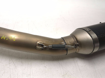 2005 Kawasaki Ninja Zx10r Exhaust Muffler Acrapovic Damaged OEM