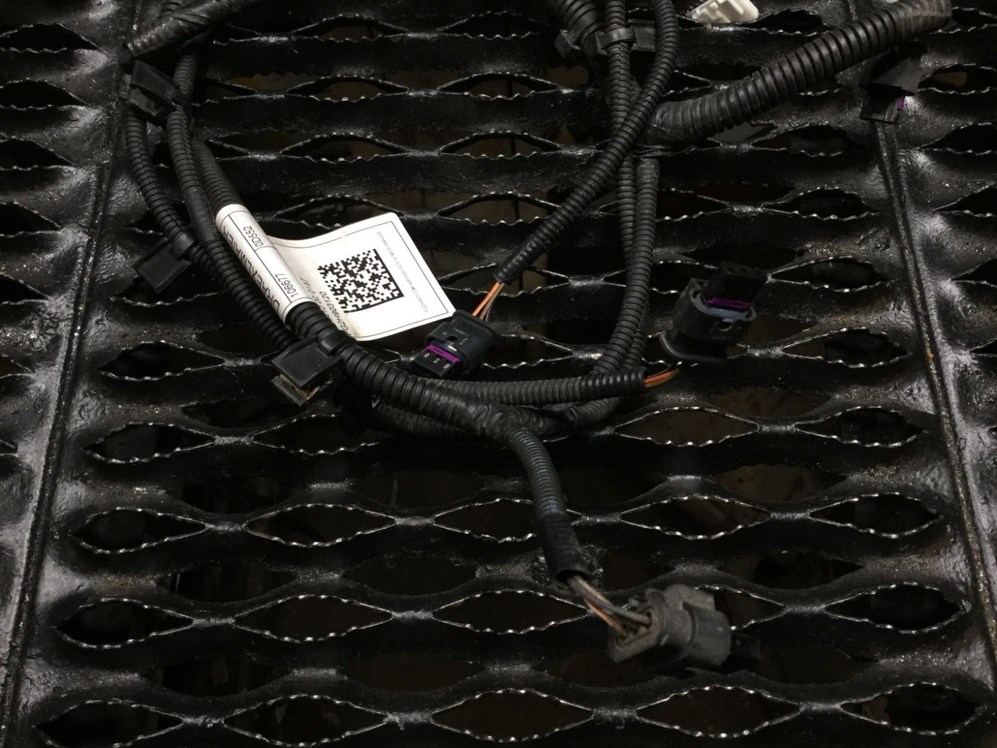 2014 Fiat 500l Rear Bumper Pdc Park Assist Sensors Wire Harness W/o Sensors OEM