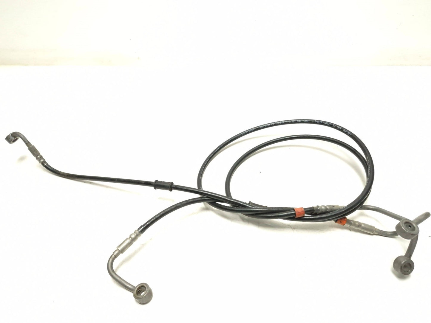 2022 Royal Enfield Int 650 Brake Line Rear & Front 4 Pcs OEM