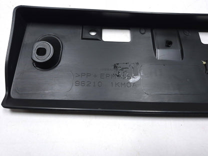 2011 Nissan Juke Front Bumper License Plate Bracket Holder  OEM