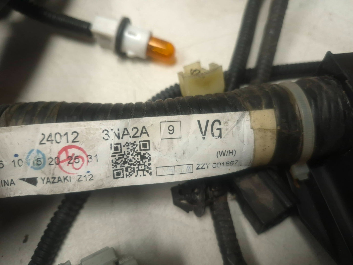 2012 Nissan Leaf Engine Bay Wire Harness OEM