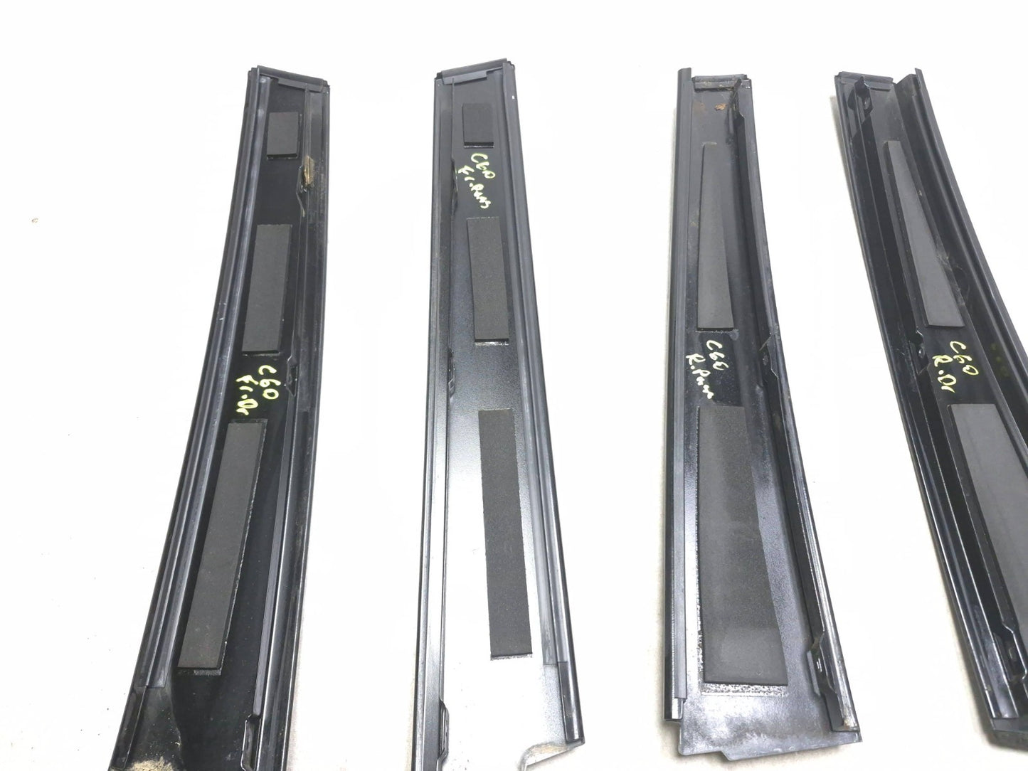 2007 Acura Tl Door Applique Pillar Molding Front & Rear 4pcs OEM