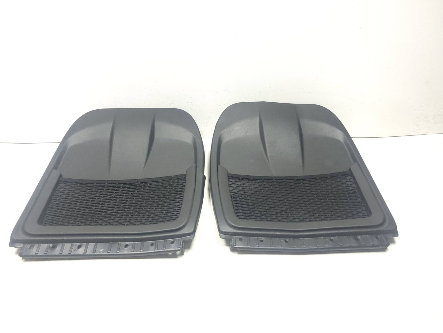 2017 Alfa Romeo Stelvio Front Seat Back Rear cover trim pair OEM