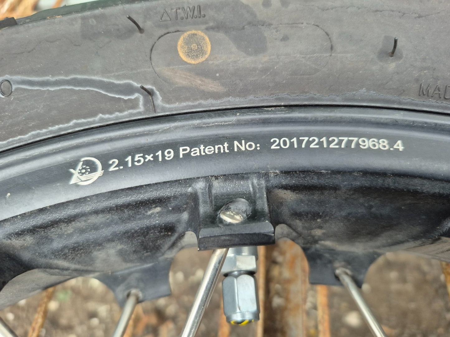 2023 Csc Rx3 Rx4 Adventure Rear & Front Wheel W/ Tire Pair R 19 R 17 OEM
