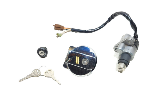 1986 Kawasaki Vulcan 750 Vn750 Ignition Lock Set & Fuel Cap OEM