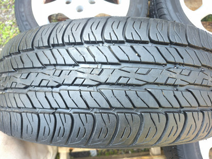 2012 Nissan Leaf Wheel Rim W/ Tire 205/55 R16x6.5j 7.3/32 4 Pcs OEM