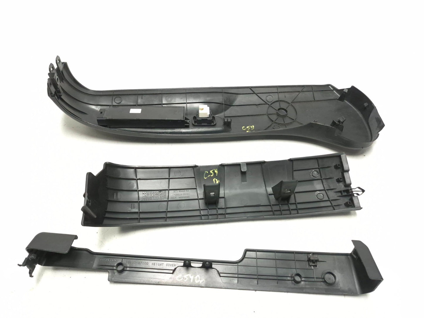 2008 Acura Tl Type-s Front Seat Cover Trim Panel Left Driver Side 3 Pcs OEM