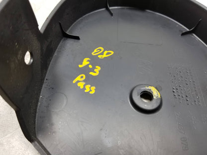 11 Saab 9-3 Seat Side Trim W/ Guide Sleeve & knob Front Passenger Side Right OEM