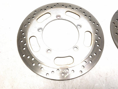 2003 Kawasaki Vulcan Vn1600 Front & Rear Brake Disc 3 Pcs OEM