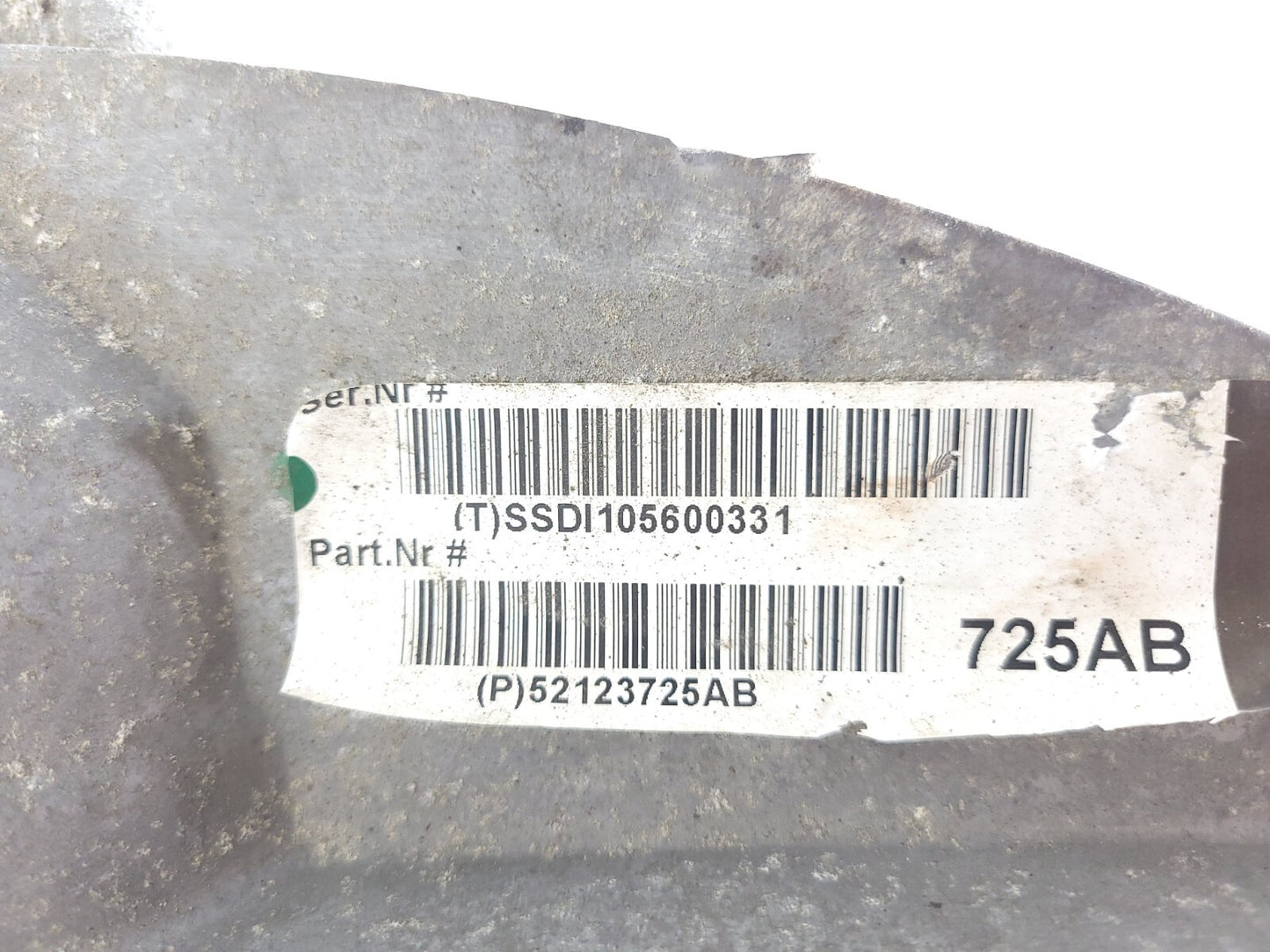 2016 Dodge Durango Transfer Case OEM