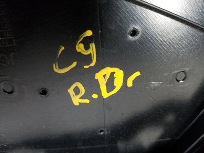 2010 Audi Q5 Rear Driver Door Panel OEM