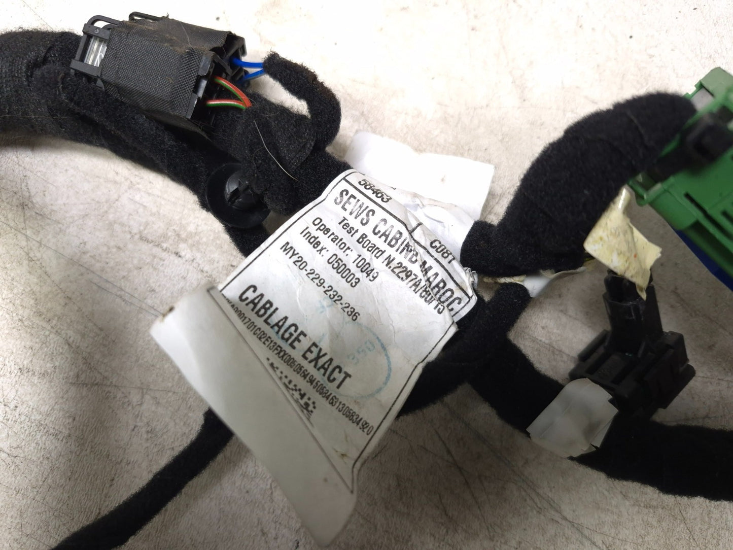 2021 Alfa Romeo Giulia Dashboard Wire Harness 58463 Oem✅