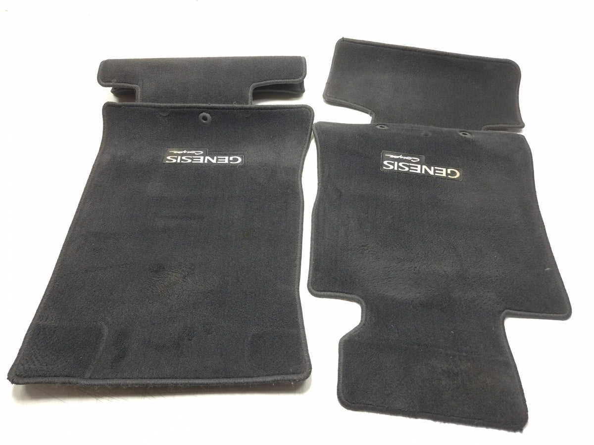 2010 Hyundai Genesis Coupe Floor Mat Carpet 4 Pcs 2m014-adu00-9p OEM