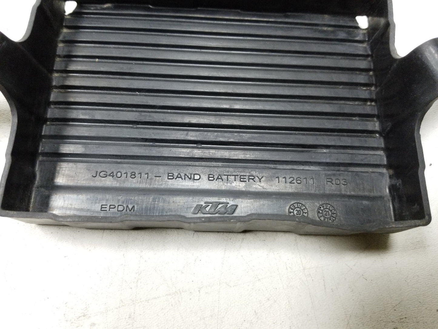 2020 - 2023 Ktm 390 Adventure Battery Tray Holder Rubber OEM