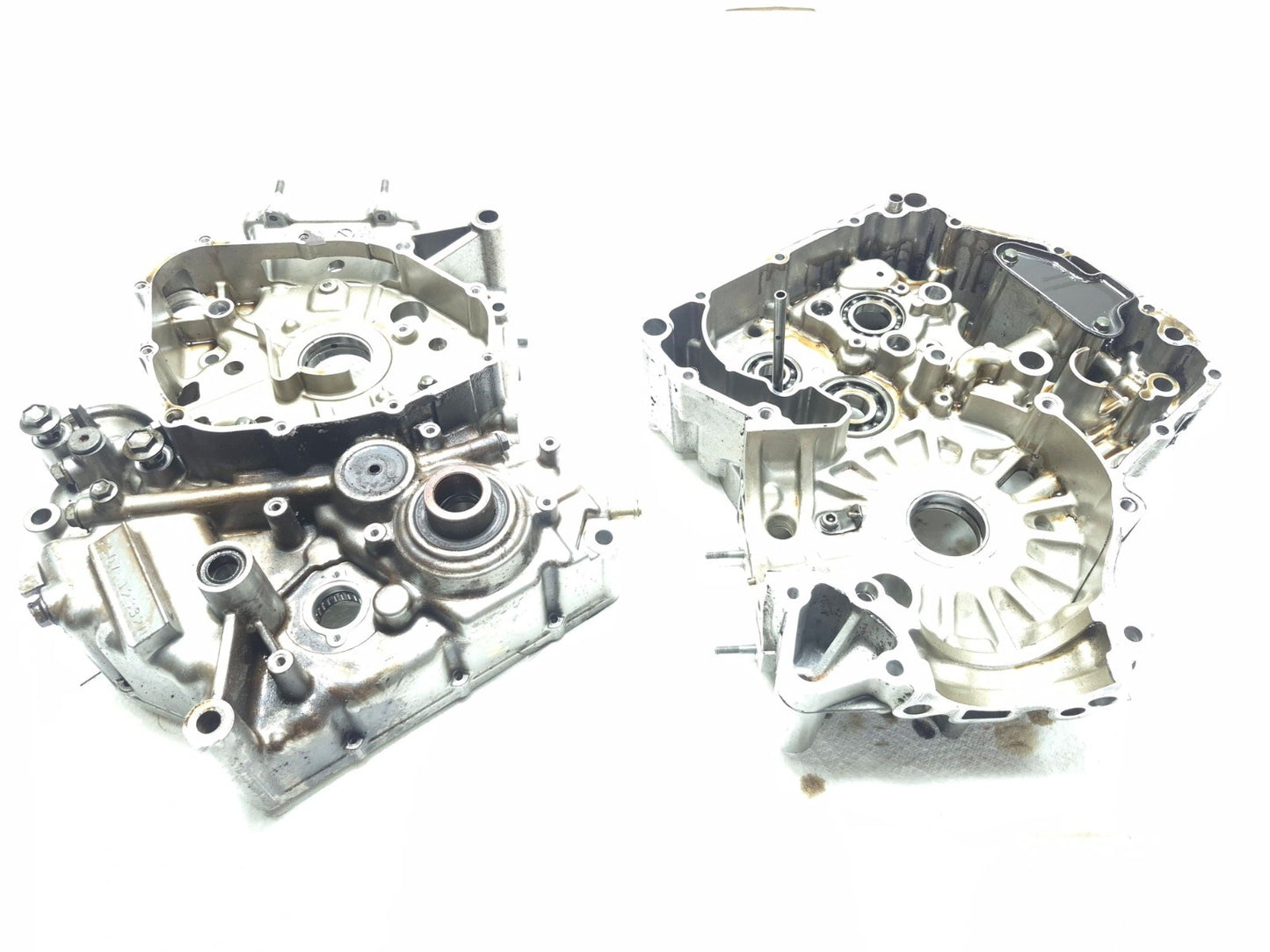2003 Suzuki Sv650 Engine Motor Crankcase Pair OEM