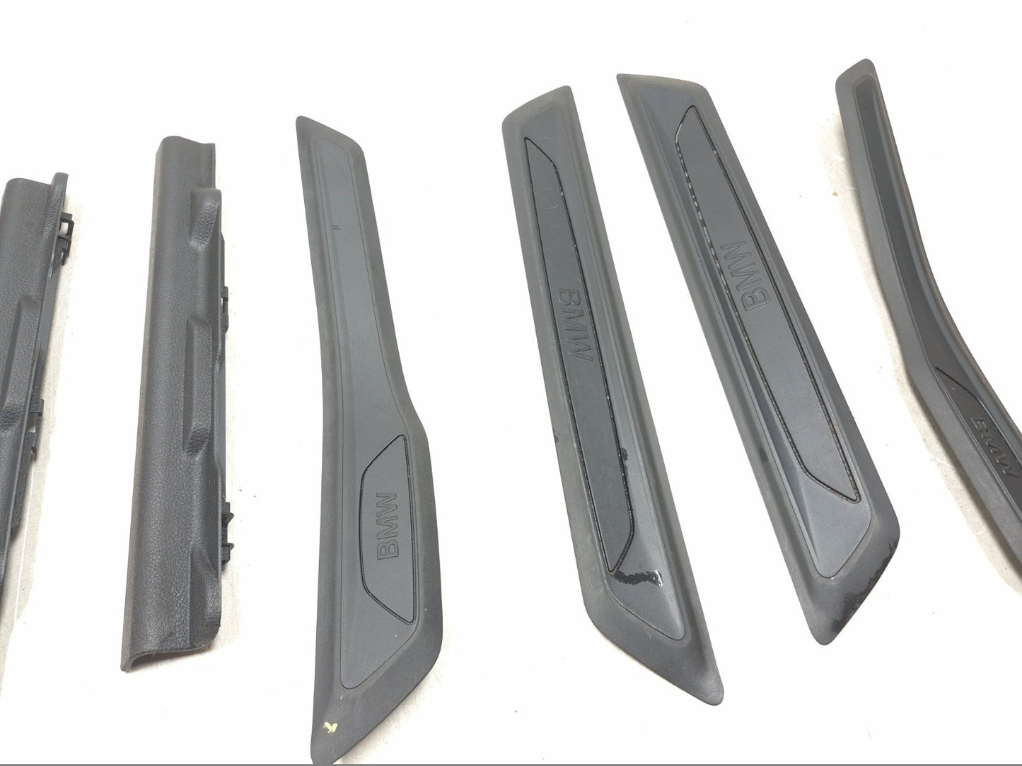 2013 BMW 328i F30 Sedan Door Sill Scuff Plate Cover Front & Rear 8 Pcs OEM