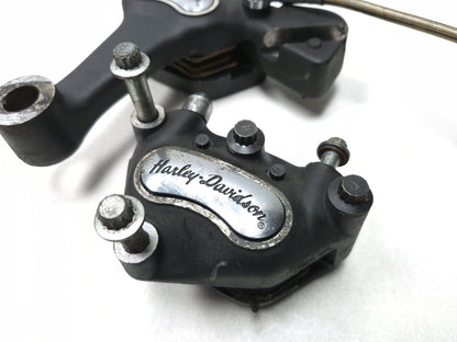 2003 Harley-davidson Fxdl Anniversary Dyna Rear & Front Brake Caliper Pair OEM