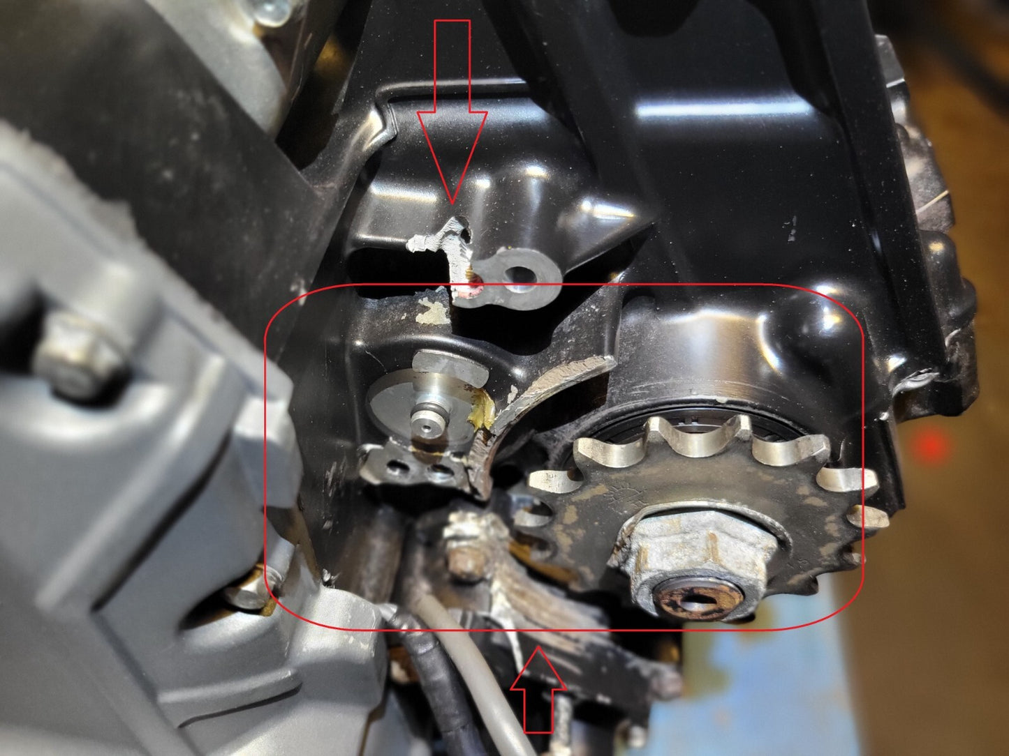 17 18 19 Kawasaki Z650 Er650h Engine Motor 7,789 Miles ✅ Has Damage. See Photos