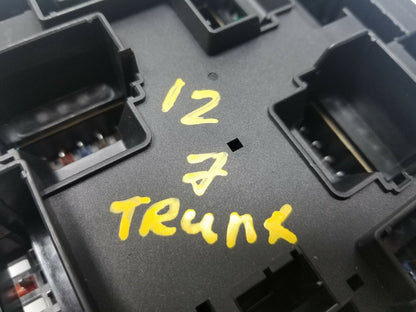 09 10 11 12 BMW 750li Trunk Power Distribution Rear Fuse Box Relay  OEM