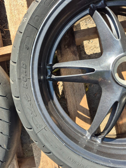 2008 Triumph Sprint St Wheel Rim & Tire Front & Rear *straight* OEM