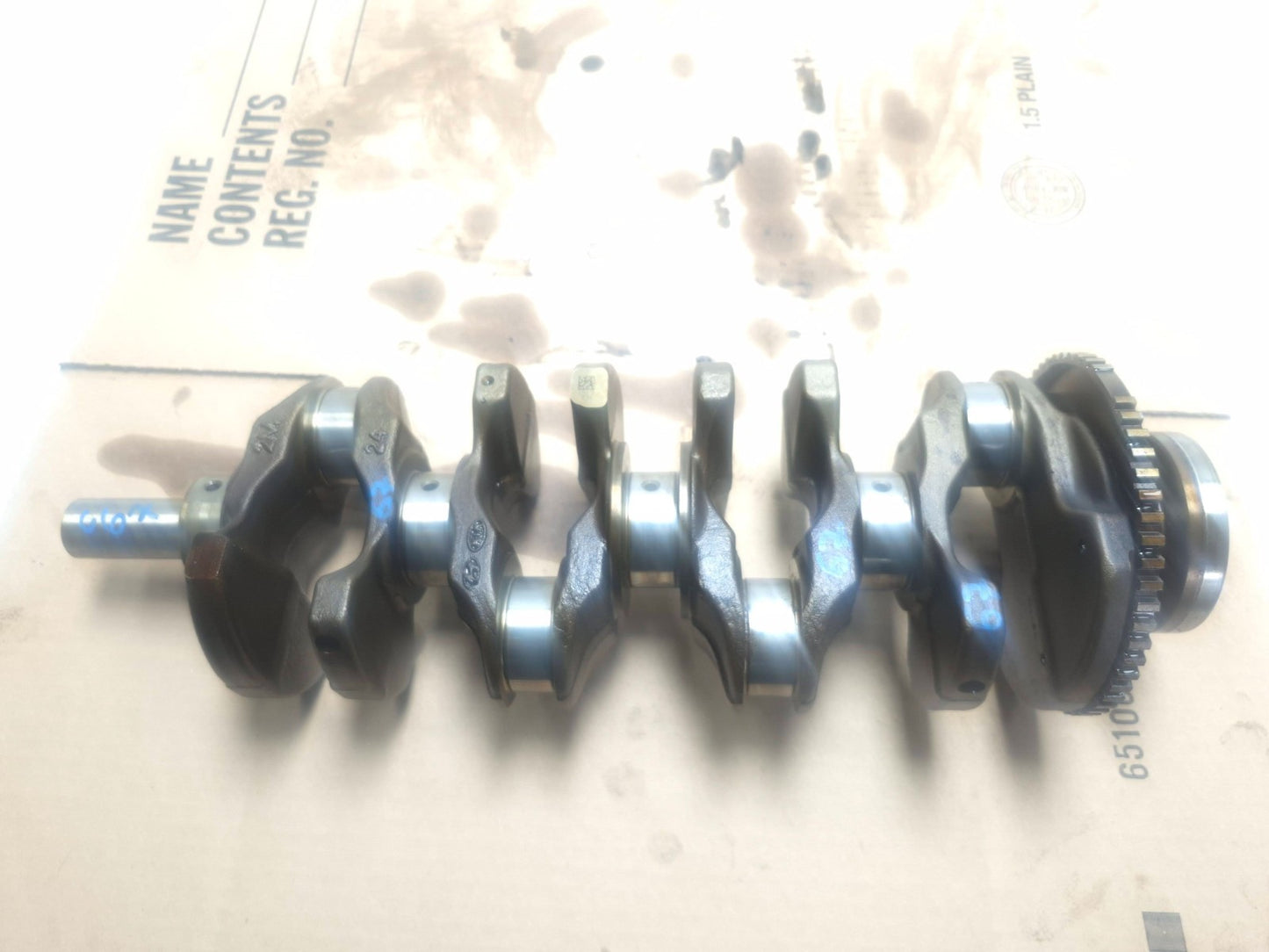 2018 Hyundai Sonata 2.4l Engine Crankshaft OEM