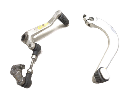 2001 Suzuki Gsx 750f Rear Brake Pedal & Gear Shifter Pedal Lever W/ Linkage OEM