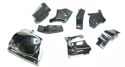 2013 Suzuki Vl800 Boulevard C50 Side Frame Cover Left & Right Set 8 Pcs OEM