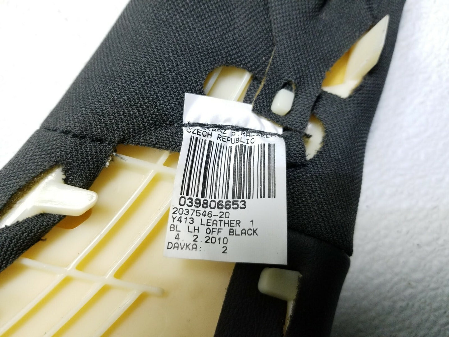 2010 Volvo XC60 Rear Driver Seat Bolster OEM
