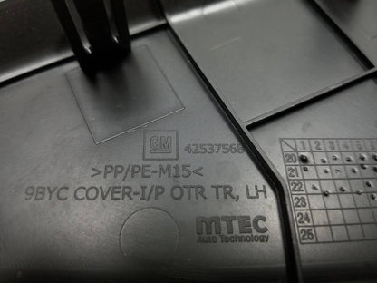 21 - 23 Chevrolet Trailblazer Dash End Cap Cover Left & Right OEM