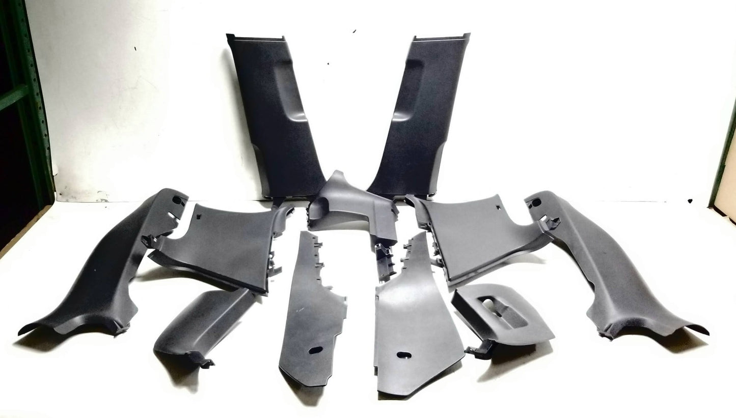 2010 - 2014 VW Golf GTI B C Pillar Panel Cover Trim Set 11 OEM