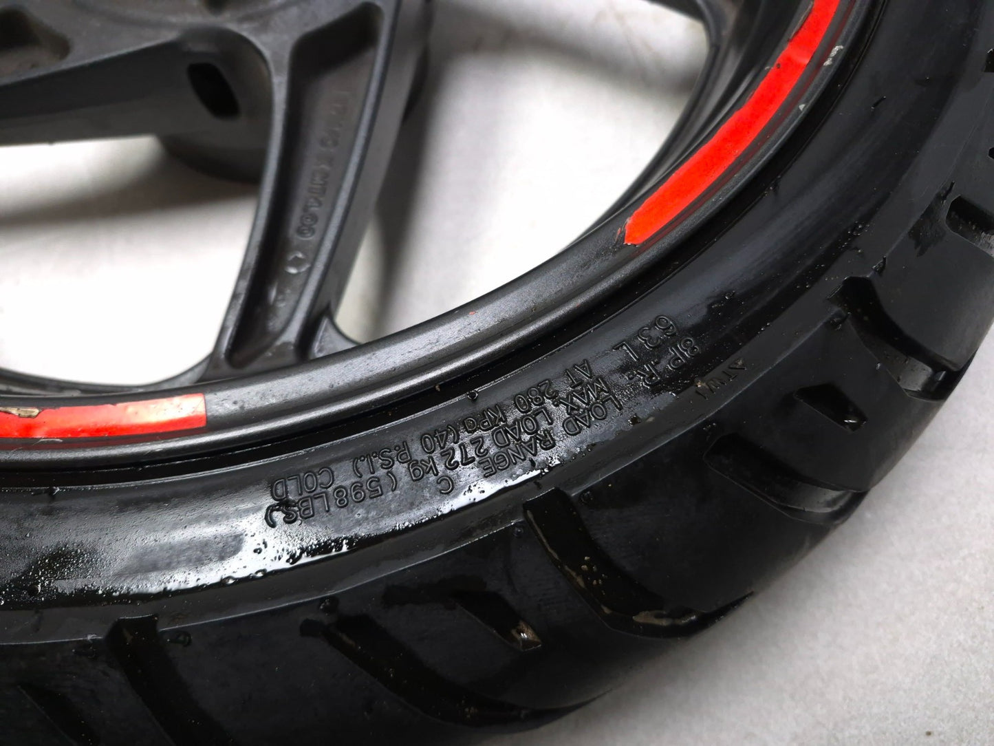 2019 Honda Cbr300r Rear & Front Wheel W/ Tire Pair R 17 OEM