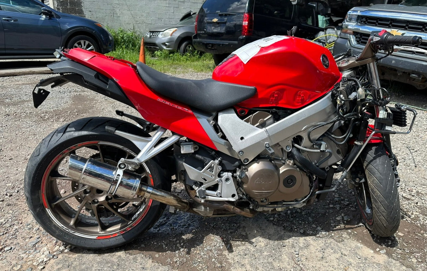2014 2015 Honda Vfr800 Delkevic Slip-on Exhaust OEM