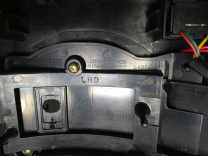 2004 Infiniti G35 Center Console Shifter Bezel Trim OEM