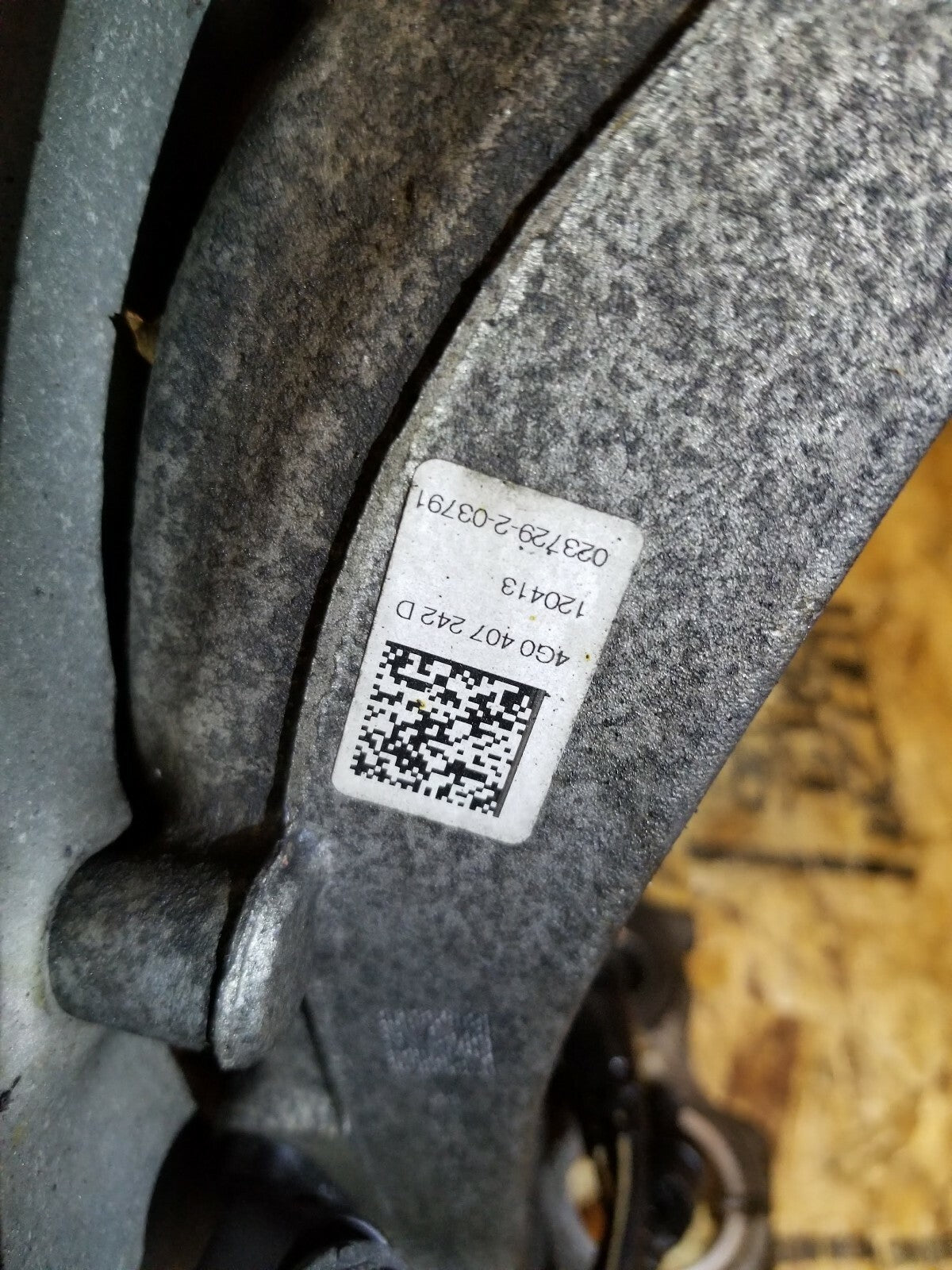 2013 Audi A4 Front Spindle Knuckle Wheel Hub Right Passenger Side OEM