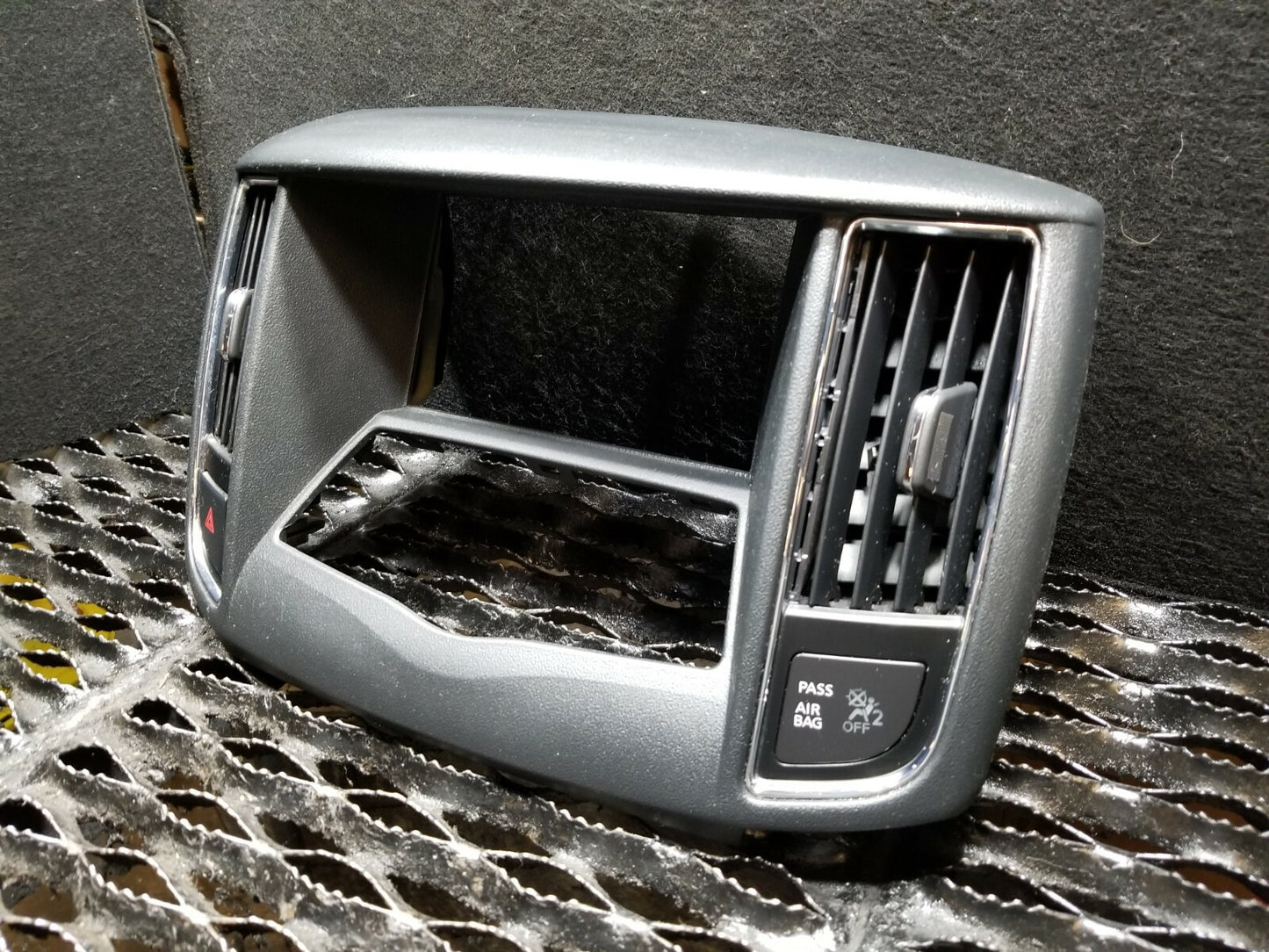 2009 Nissan Maxima Dash Climate Control Trim Bezel W/ Vent OEM