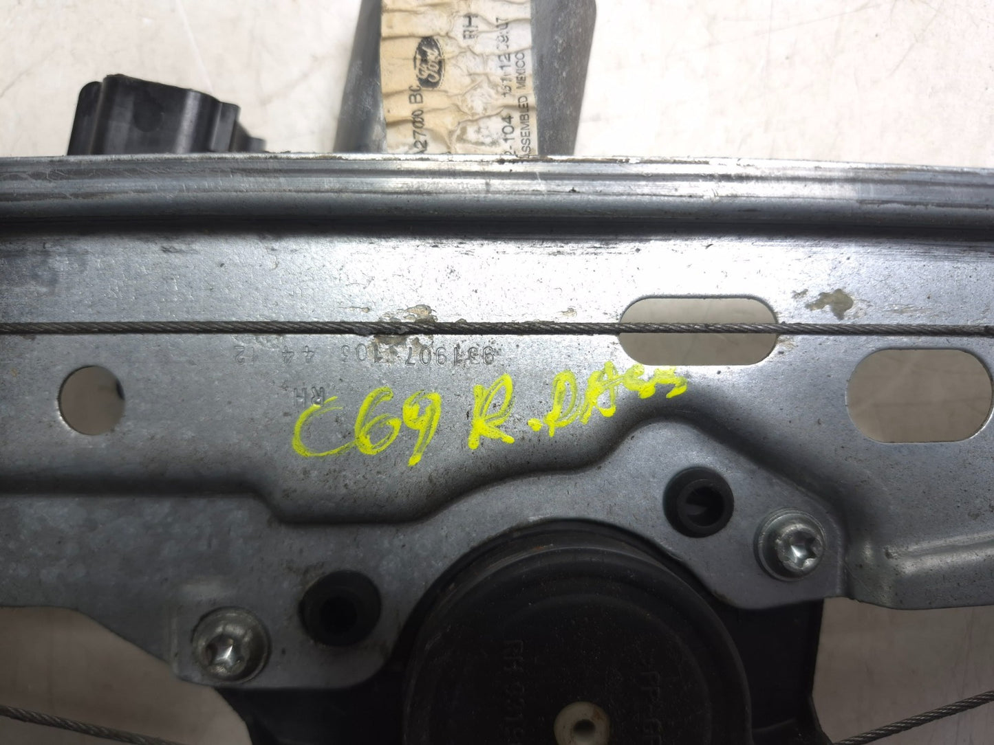 2013 Ford Focus St Door Window Regulator Motor Rear Right Passenger Side Oem✅