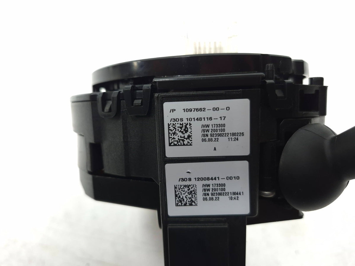 2022 Tesla Model 3 Steering Column Turn Signal & Wiper Switch OEM
